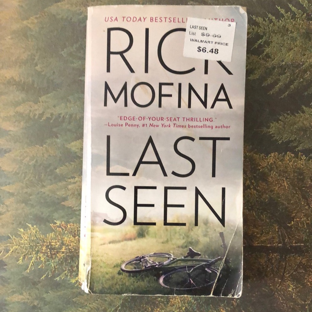 Rick Mofina “Last Seen” Book